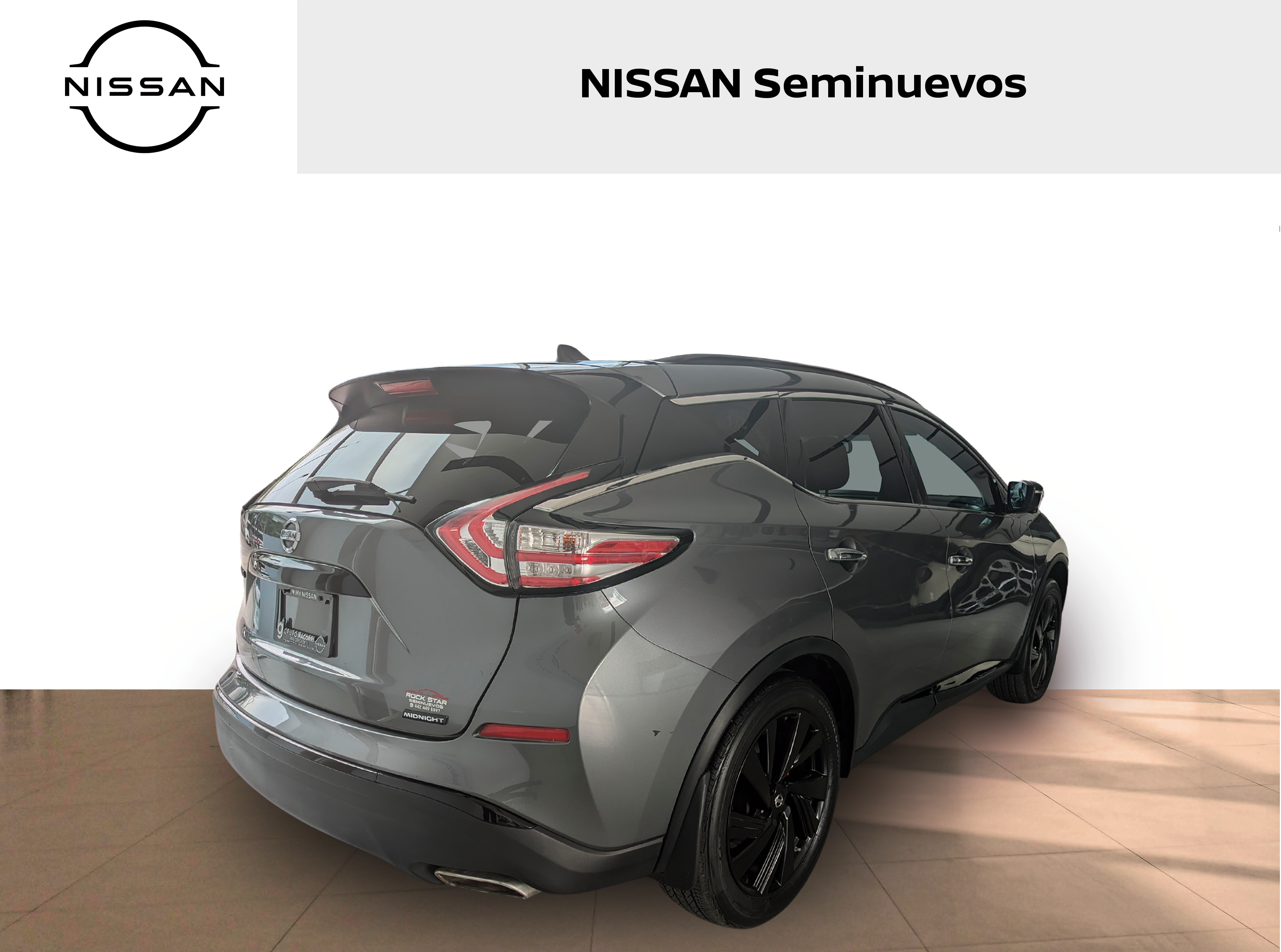 2019 Nissan MURANO 5 PTS EXCLUSIVE MIDNIGHT CVT GPS PIEL QC RA-20 4X4