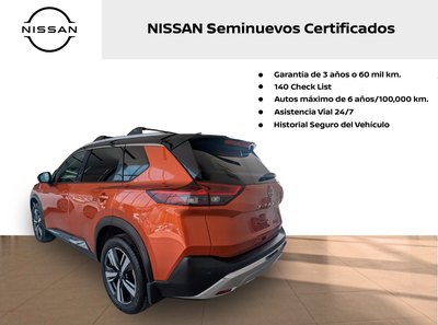 2023 Nissan X-TRAIL 5 PTS PLATINIUM PLUS CVT 2.5 LTS 2 ROW