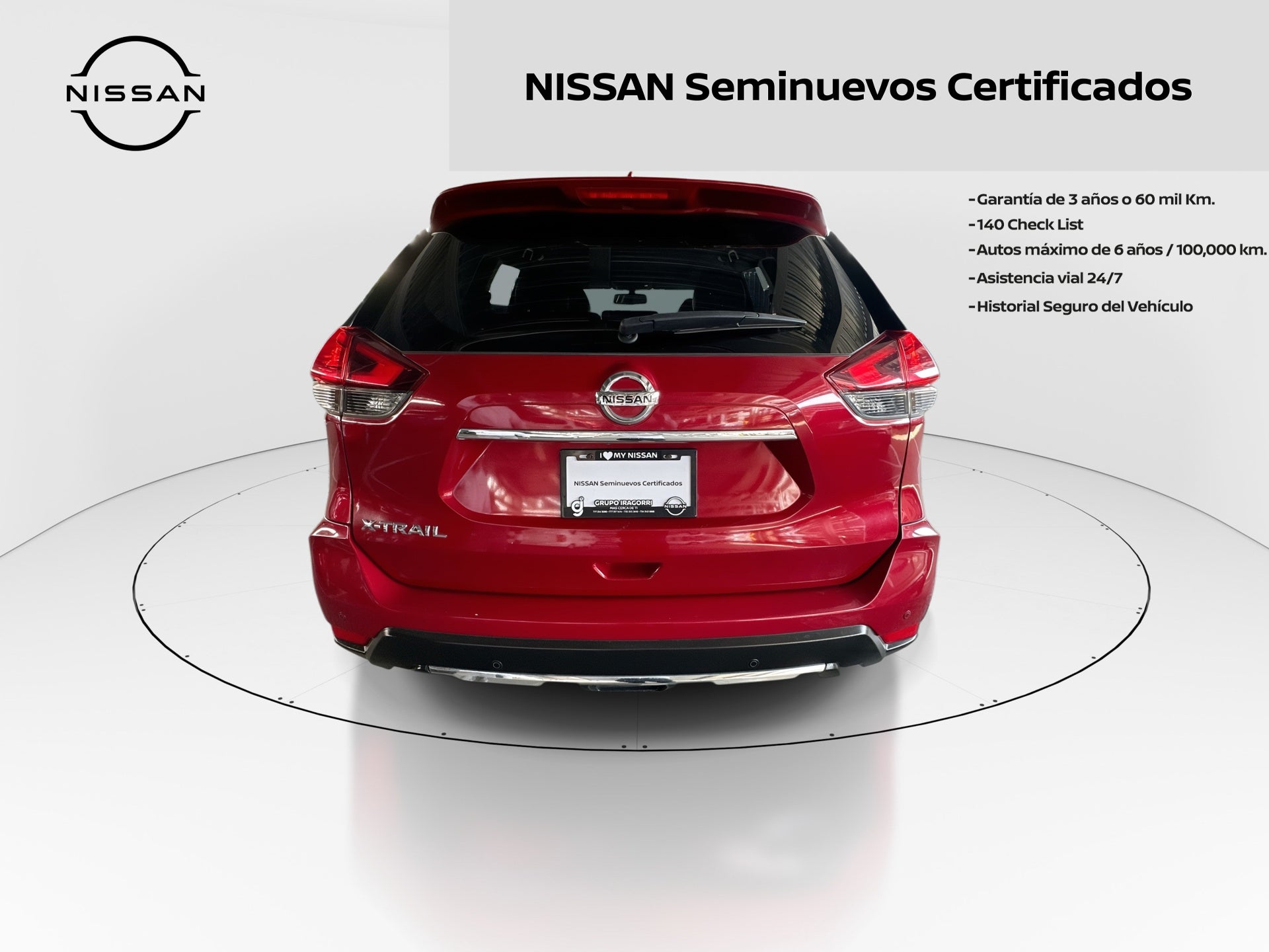 2021 Nissan X-TRAIL 5 PTS EXCLUSIVE CVT PIEL QCP GPS 5 PAS RA-19