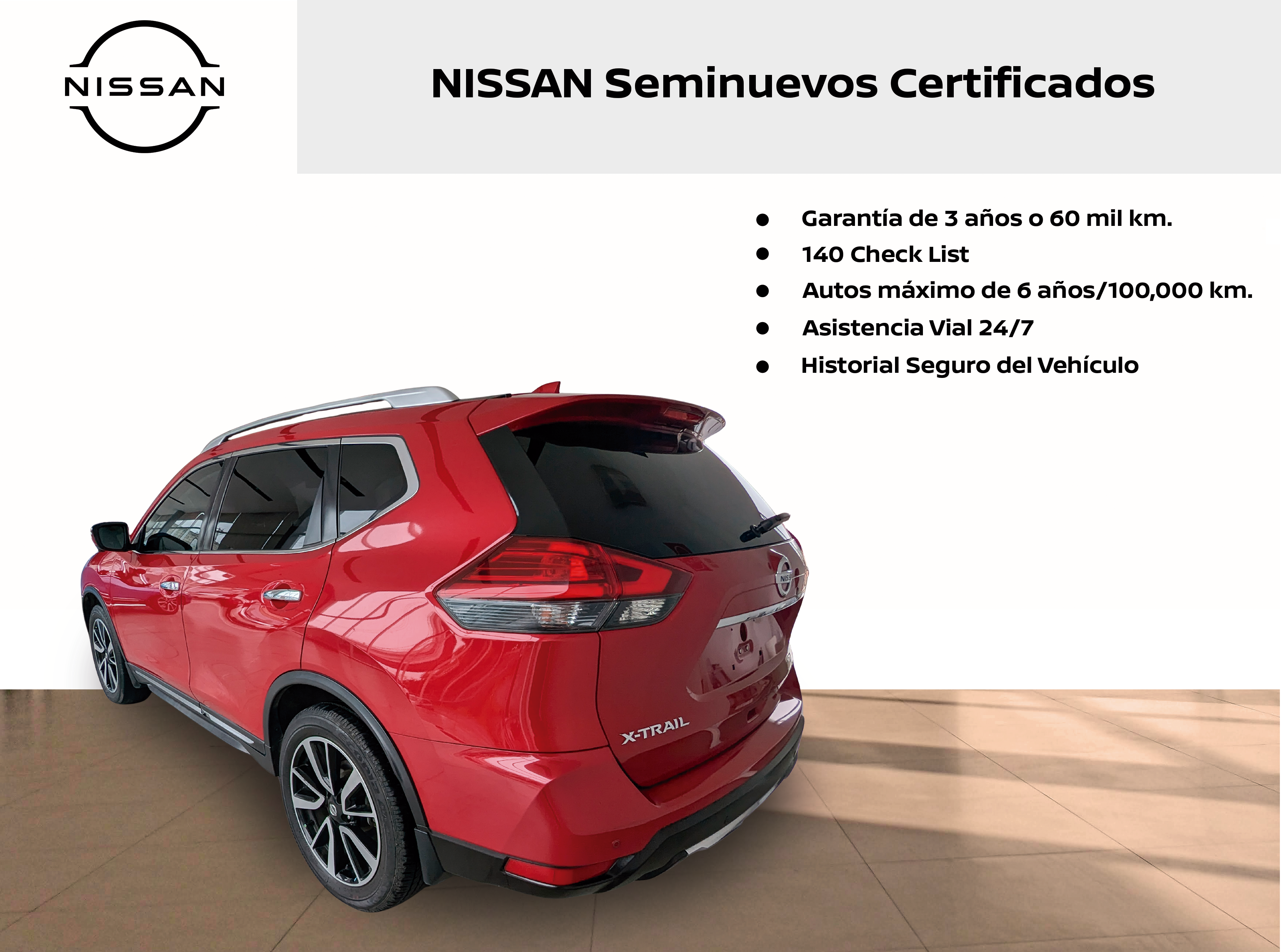 2021 Nissan X-TRAIL 5 PTS EXCLUSIVE CVT PIEL QCP GPS 5 PAS RA-19