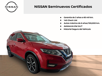 2021 Nissan X-TRAIL 5 PTS EXCLUSIVE CVT PIEL QCP GPS 5 PAS RA-19